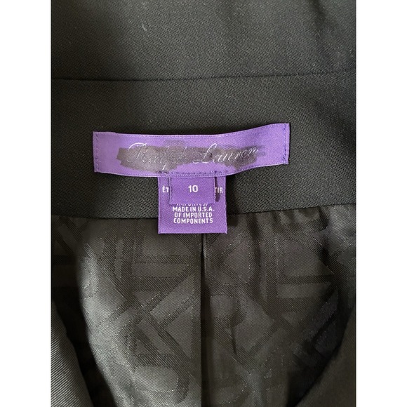 Ralph Lauren Purple Label Sheldon Wool Crepe/ Silk Tuxedo Jacket Womens 10 $2990 - Picture 10 of 14
